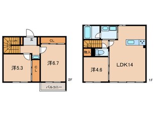 RA-ASHIYAの物件間取画像